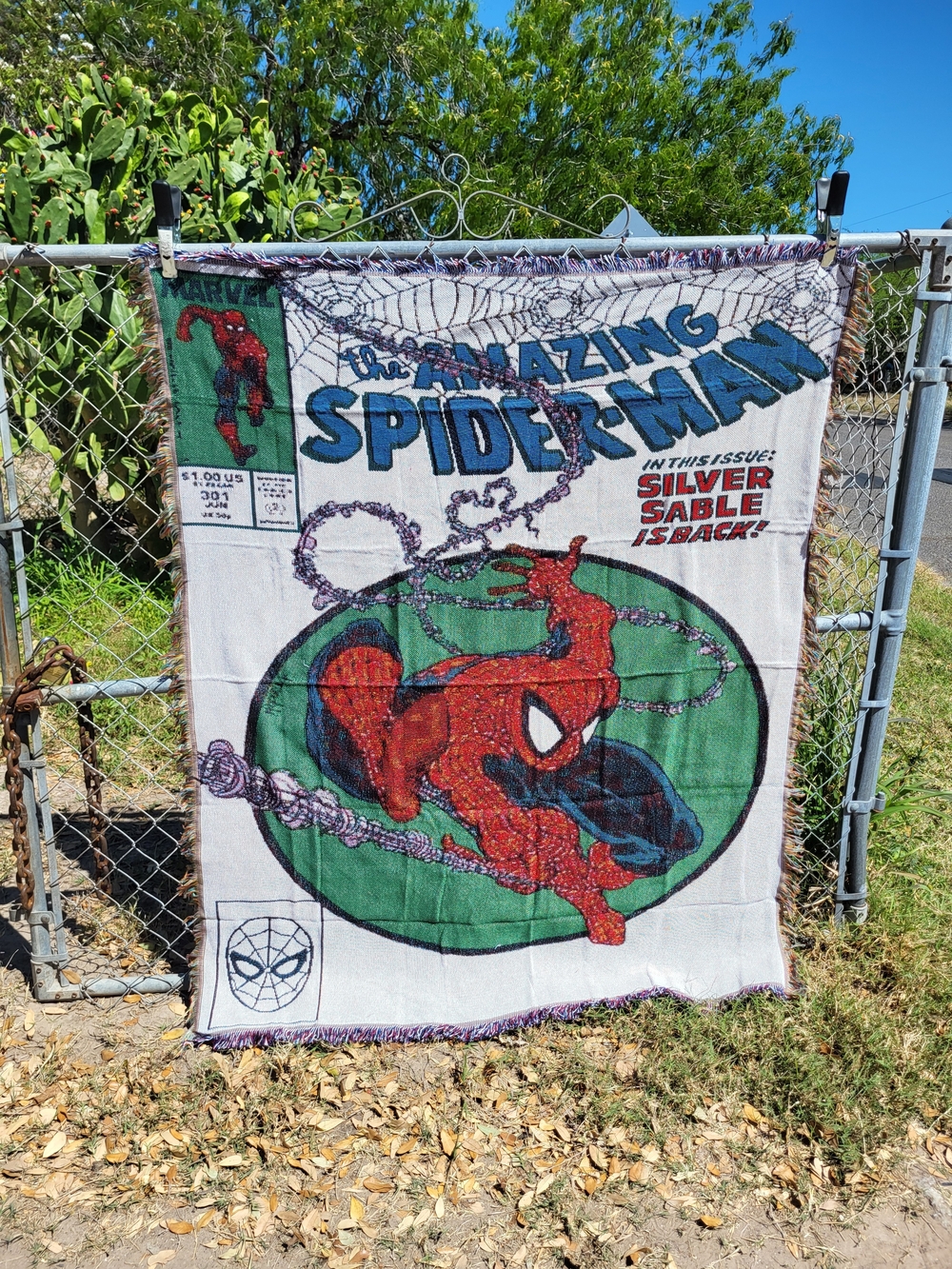 Marvel Spider-Man Comic Art  Wall Tapestry Or Blanket